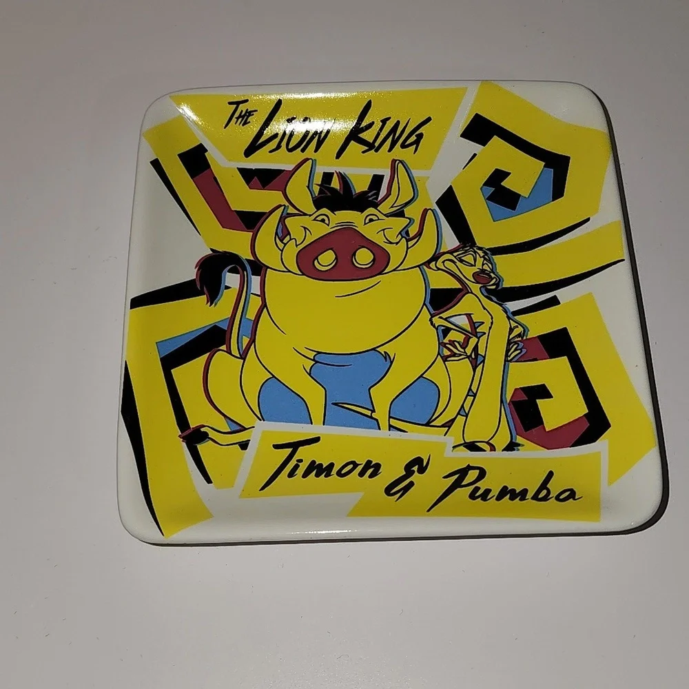 Disney Funko Set Of 4 The Lion King Decorative Plates Set